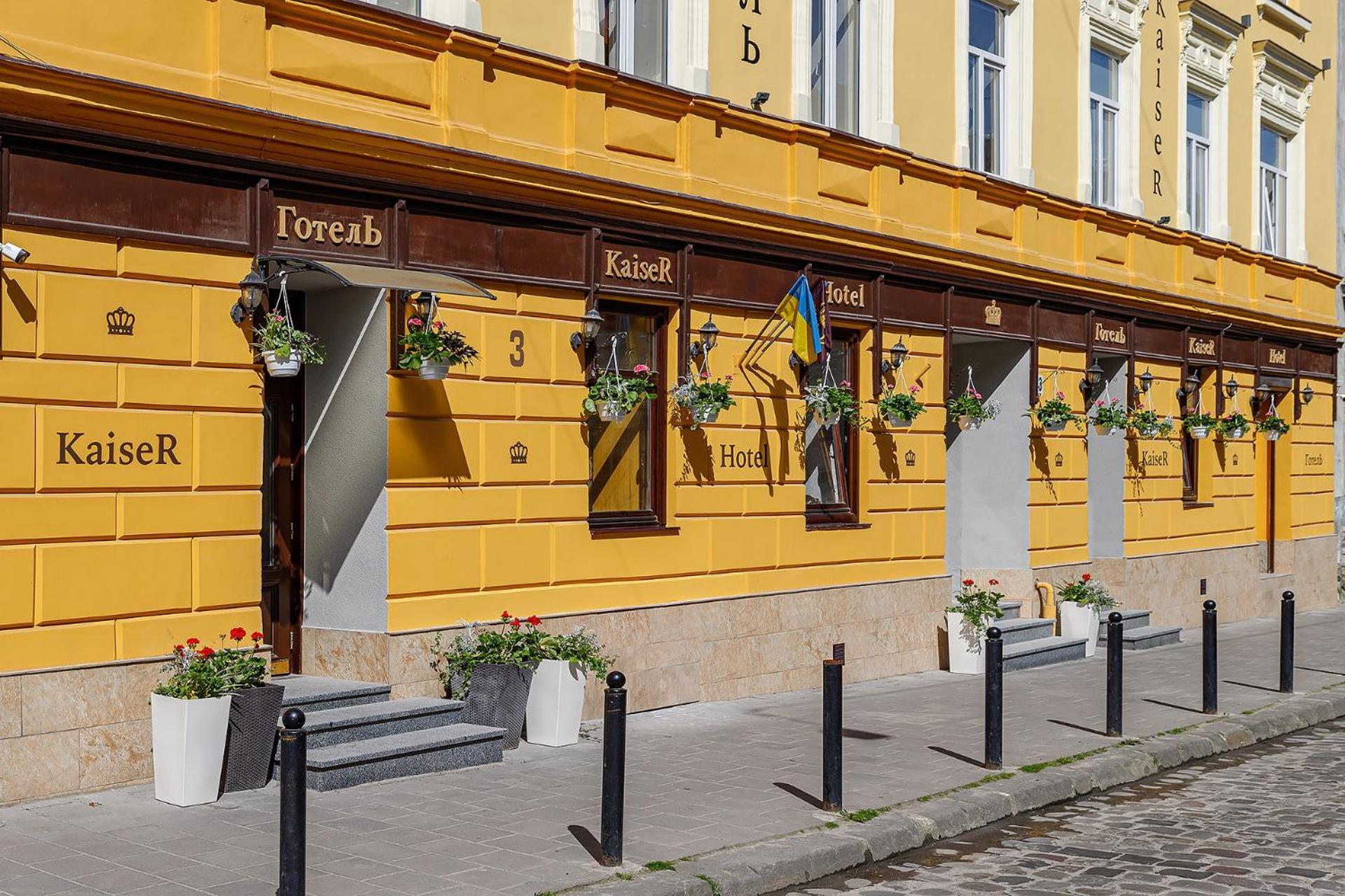 Готель Кайзер У Львові Eksteriør billede